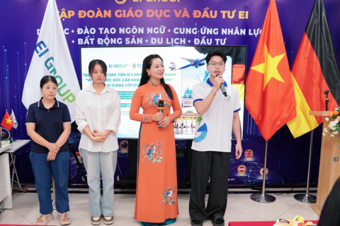 EI Group khai giảng lớp Đức ngữ và Talkshow cùng cựu Nghị sĩ Quốc hội Đức