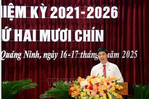 Bầu Phó Chủ tịch HĐND và Phó Chủ tịch UBND tỉnh Quảng Ninh