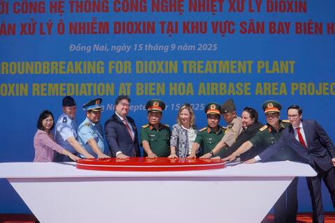 Hoàn tất xử lý 6ha đất nhiễm dioxin ở sân bay Biên Hòa sau 6 năm