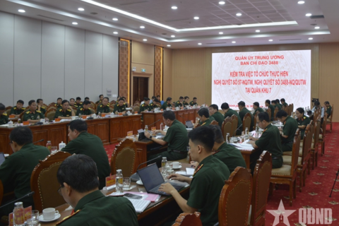 Kiểm tra kết quả phát triển khoa học, công nghệ, đổi mới sáng tạo và chuyển đổi số tại Quân khu 7