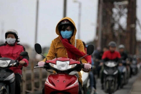 Không khí lạnh tăng cường, nền nhiệt ở Bắc Bộ - Bắc Trung Bộ tiếp tục giảm 1-3 độ C