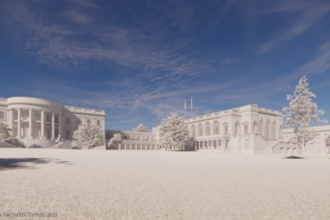 Chính quyền Mỹ bị kiện vì dự án phòng khiêu vũ ở Nhà Trắng