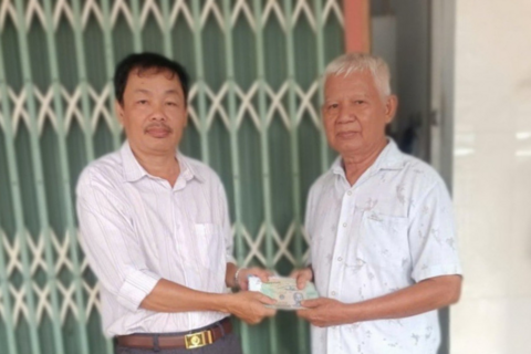 Các nhà hảo tâm ủng hộ học sinh lớp 3 bị xuất huyết nội sọ hơn 46 triệu đồng