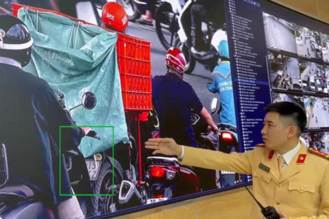 Sử dụng camera AI, Hà Nội phát hiện 545 chủ phương tiện vi phạm, bị phạt nguội