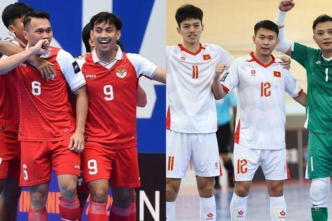 Tuyển futsal Việt Nam đấu Indonesia với lực lượng mạnh nhất