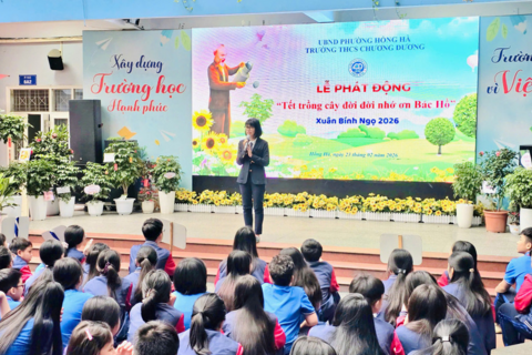 Gieo 'mầm xanh' cho trường lớp từ những điều gần gũi