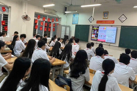 Tổ chức nhiều hoạt động giáo dục để thuốc lá điện tử không xâm nhập trường học