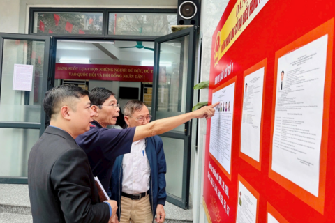 Phường Đống Đa sẵn sàng cho ngày bầu cử 15-3