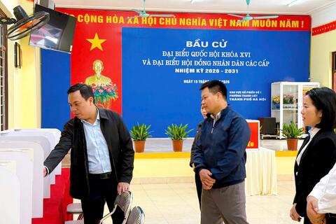 Thanh Liệt: 24 khu vực bỏ phiếu sẵn sàng cho ngày hội non sông