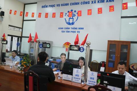 Xã Kim Anh: Đẩy mạnh xây dựng chính quyền, cải cách hành chính