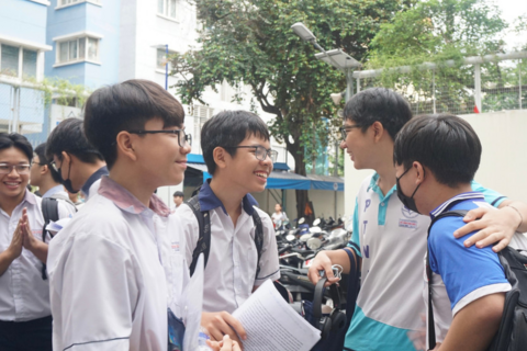 Một trường tại TPHCM công bố chỉ tiêu tuyển sinh lớp 10