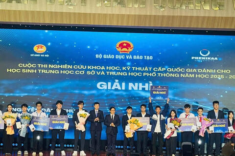 Học sinh Quảng Trị đạt 6 giải tại Cuộc thi nghiên cứu KHKT cấp quốc gia