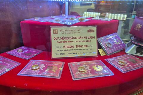 Sáng 26-3, giá vàng ổn định sau biến động mạnh