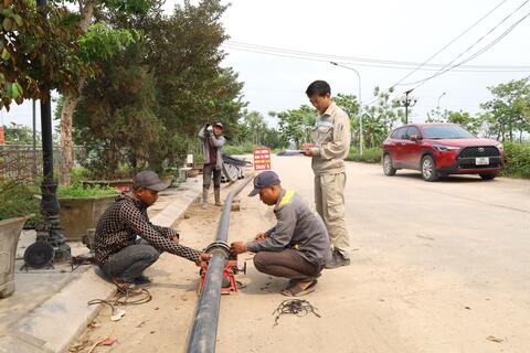 Gỡ điểm nghẽn nước sạch ở xã Phúc Sơn