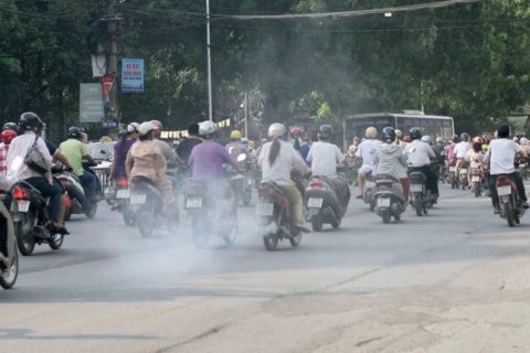 Từ ngày 1/1/2027, Hà Nội và Thành phố Hồ Chí Minh sẽ kiểm định khí thải xe mô tô, xe gắn máy