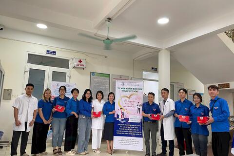 Phường Hoàng Liệt tổ chức khám sức khoẻ miễn phí cho người dân