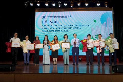 Lan tỏa phong trào “Sáng - Xanh - Sạch - Đẹp”, góp phần xây dựng Thủ đô văn minh, hiện đại