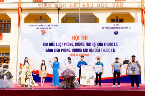 Xây dựng trường học không khói thuốc: Bền từ gốc