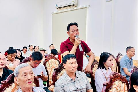 Xã Nam Phù bảo đảm minh bạch trong công tác thu hồi đất Dự án Khu đô thị thể thao Quốc tế Hà Nội
