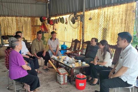 Xã Bất Bạt khảo sát nhà xuống cấp: An sinh từ những mái nhà