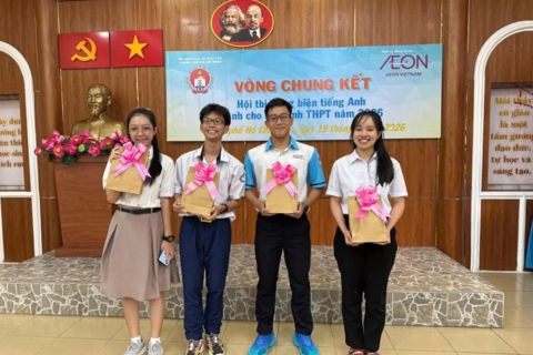Học sinh Trường Năng khiếu đoạt giải Nhất hùng biện, đại diện Việt Nam dự Asia Youth Leaders 2026