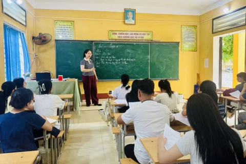 Trường THPT Quế Lâm, Phú Thọ nâng chất lượng ôn thi tốt nghiệp