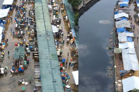 Xây dựng nhà ở, nơi sản xuất trái phép trong phạm vi bảo vệ công trình thủy lợi bị phạt tới 200 triệu đồng