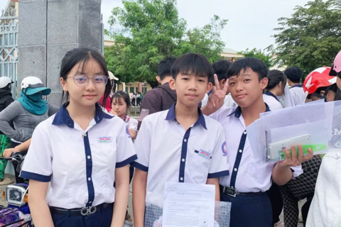Hàng chục nghìn thí sinh An Giang hoàn thành chặng đua trong Kỳ thi tuyển sinh lớp 10
