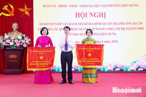 Kiến Hưng công bố thành lập 27 tổ dân phố mới sau sắp xếp