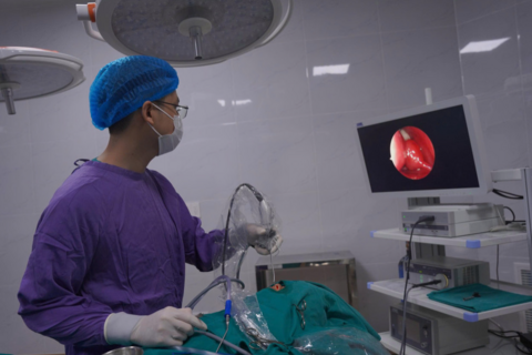 Chiếc răng mọc lạc trong hốc mũi của bệnh nhi 8 tuổi