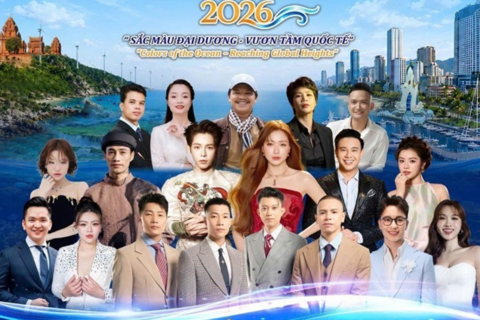 Dàn sao hội tụ, sẵn sàng bùng nổ tại Festival Biển Khánh Hòa 2026