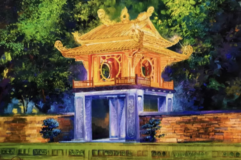 Triển lãm 'Ngàn năm di sản' tái hiện vẻ đẹp của Văn Miếu