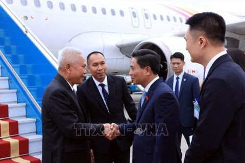 Chủ tịch Quốc hội kiêm Chủ tịch Hạ viện Vương quốc Thái Lan bắt đầu thăm chính thức Việt Nam