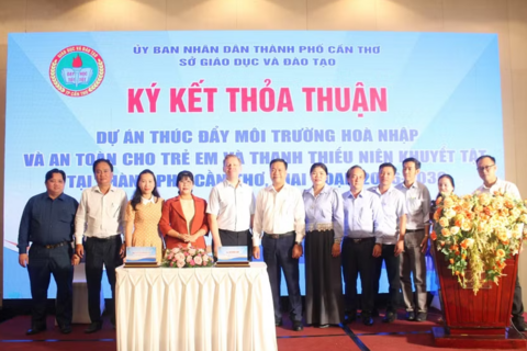 Tạo môi trường hòa nhập cho trẻ em, thanh thiếu niên khuyết tật tại TP Cần Thơ
