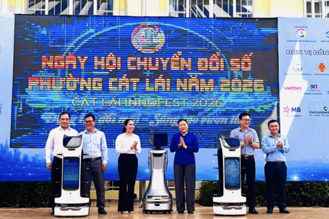 Phường Cát Lái ra mắt mô hình khu phố thông minh