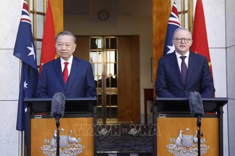 Báo chí Australia đưa tin đậm nét về chuyến thăm của Tổng Bí thư, Chủ tịch nước Tô Lâm