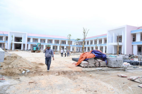 Trường nội trú vùng biên Hà Tĩnh tăng tốc về đích trước thềm năm học mới