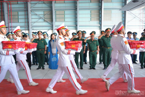7.104 mẫu hài cốt liệt sĩ TP.HCM lên chuyến bay đặc biệt đi tìm tên