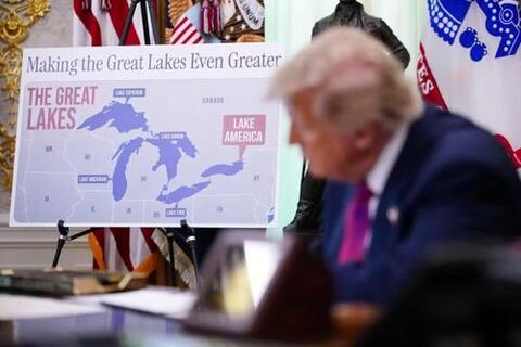 Tổng thống Mỹ đổi tên hồ Ontario, căng thẳng với Canada gia tăng