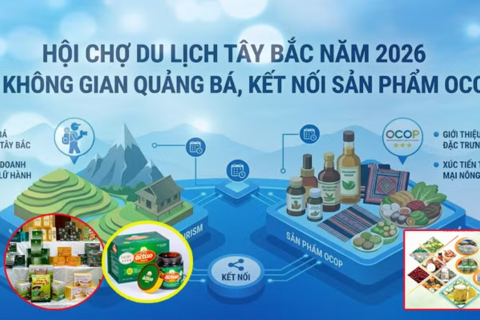 Lào Cai tổ chức Hội chợ Du lịch Tây Bắc 2026, kết nối sản phẩm OCOP với du lịch