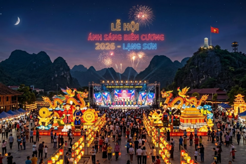 Lạng Sơn lần đầu tổ chức Lễ hội Ánh sáng biên cương trong 2 ngày 19 - 20/9