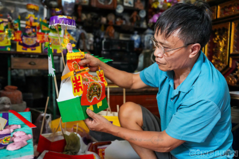 Giữ hồn Trung thu xưa từ những món đồ chơi dân gian