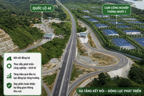 Lào Cai đầu tư 130 tỷ đồng xây đường kết nối Quốc lộ 4E với Cụm công nghiệp Thống Nhất 1