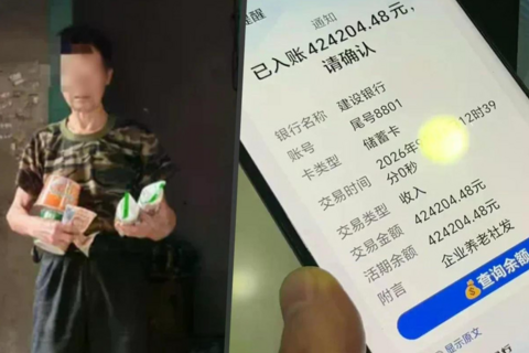 Cụ ông ở Trung Quốc bất ngờ nhận được khoản lương hưu lớn sau 21 năm nhặt rác