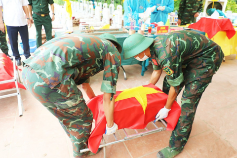Hơn 2.700 phần mộ liệt sĩ ở Bắc Ninh đã được khai quật, lấy mẫu