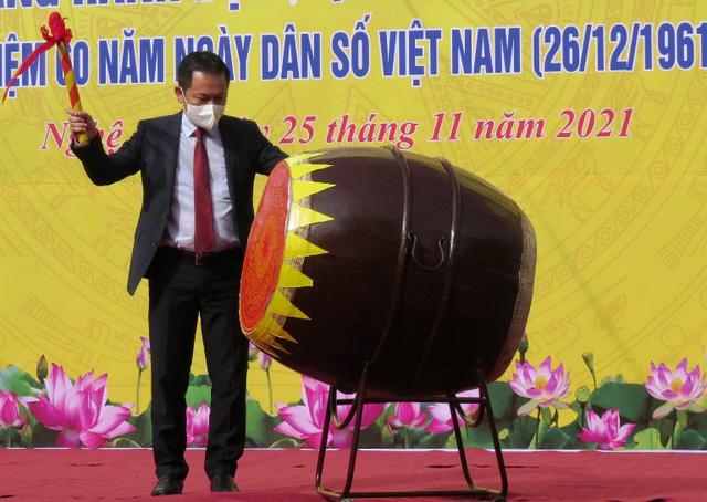Nghệ An: Tổ chức lễ phát động tháng hành động quốc gia về dân số - Ảnh 4. Nghệ An: Tổ chức lễ phát động tháng hành động quốc gia về dân số - Ảnh 4.