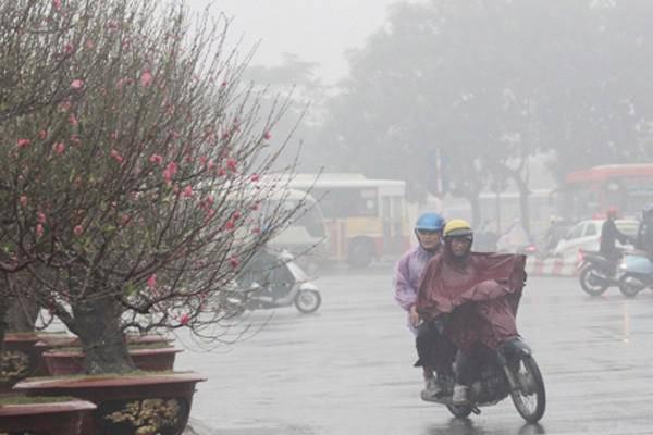 Mưa, rét kéo dài tới ngày 19, 20/1. Hình minh họa.