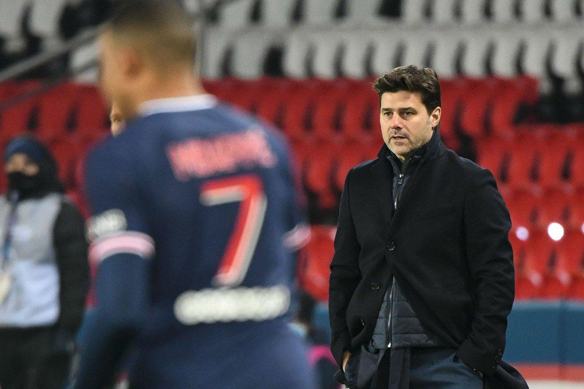 Pochettino được cho là không còn tương lai tại PSG. Ảnh: Reuters.