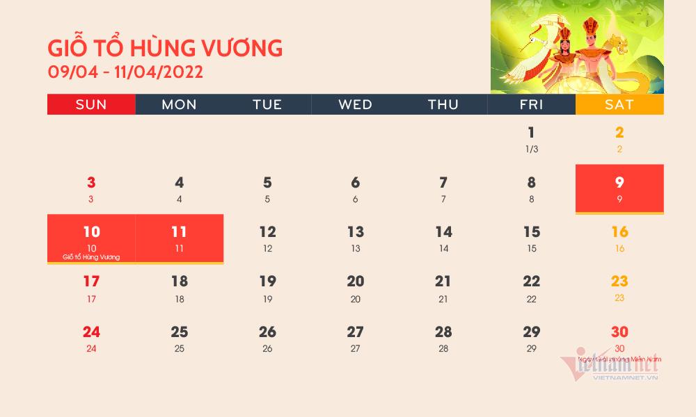 Dịp lễ 30/4 - 1/5/2022 được nghỉ mấy ngày? - Ảnh 2.