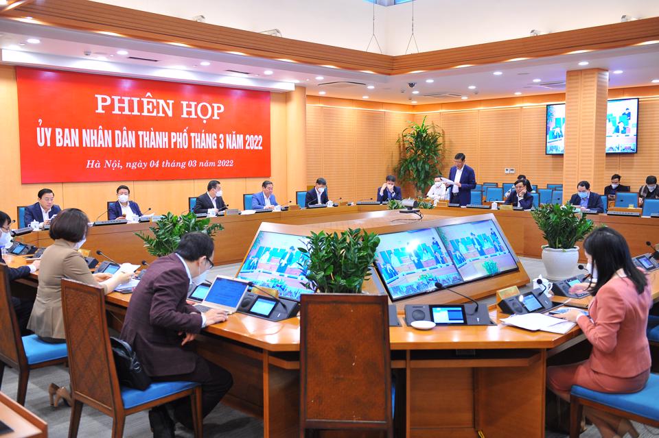 Quang cảnh phi&ecirc;n họp